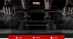 Desktop Screenshot of fenrirfitness.com