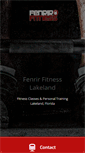 Mobile Screenshot of fenrirfitness.com